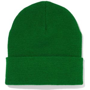 HEMA Heren Muts Beanie (groen)