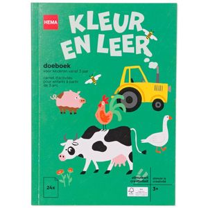 HEMA Kleur En Doe Boek 3+