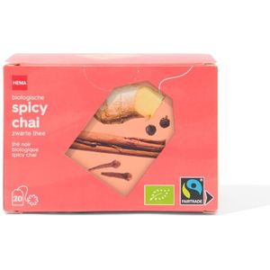 HEMA Biologische Zwarte Thee Spicy Chai - 20 Stuks