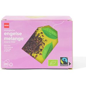 HEMA Biologische Zwarte Thee Engelse Melange - 20 Stuks