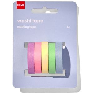 HEMA Washi Tapes - 5 Stuks