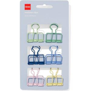 HEMA Papierklemmen Groot - 6 Stuks