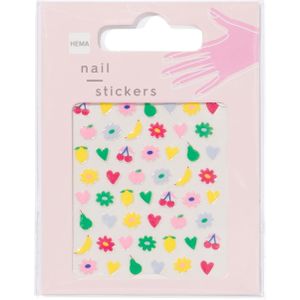 HEMA Nagelstickers Fruit - 52 Stuks