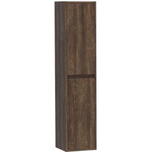 Brauer Adore Hoge Kast 160x35x35cm MFC - Grove - Badkamermeubels - Kolom- En Zijkasten - Hoge Kasten - 8720359307538