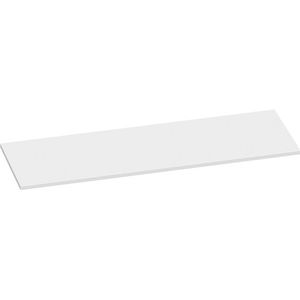 Brauer Ocean Slim Topblad 140x46cm MDF - Mat Wit (18 Mm) - Badkamermeubels - Wastafelbladen - 8720359348289
