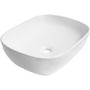 Saniclass San Vasto Waskom – Opbouw – 50x40x15 cm – Wit