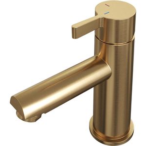 Brauer - Gold Edition - Wastafelmengkraan - Geborsteld Goud - Coldstart Technologie