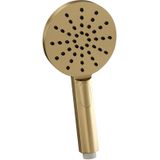 Brauer Gold Edition thermostatische inbouw doucheset - geborsteld goud PVD - hoofddouche 30cm - plafondsteun - ronde handdouche