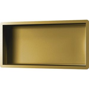 Brauer Gold Edition inbouw nis 30x60 cm geborsteld goud PVD