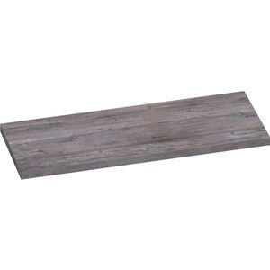 Brauer Ocean Medium Topblad 120x46cm MFC - Driftwood (36 Mm) - Badkamermeubels - Wastafelbladen - 8720359369970