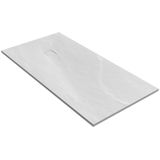 Tapo Relievo Crag douchebak 90x180 cm mat wit