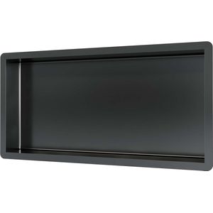 Brauer Gunmetal Edition Inbouw Nis 30x60cm Gunmetal Geborsteld PVD