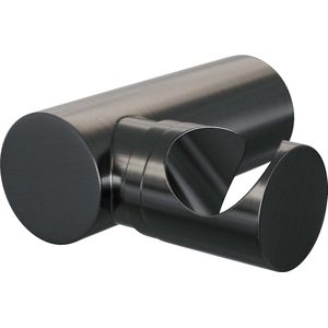 Handdouchehouder brauer gunmetal edition wand geborsteld gunmetal