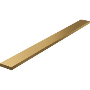 Brauer Douchegootrooster - multifuncioneel - 80x7cm - RVS - geborsteld goud DR-LOSMR80GG