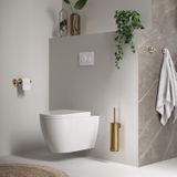 Toiletaccessoire set brauer gold 3-in-1 met pvd coating geborsteld goud