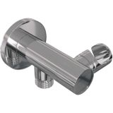 Brauer Chrome Carving inbouw doucheset rechte muurarm en ronde handdouche 3-weg 30 chroom