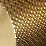 Brauer Gold Carving 3-weg inbouwthermostaat - goud geborsteld PVD