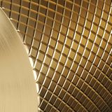 Brauer Gold Carving thermostatische inbouw doucheset - hoofddouche 30cm - plafondbuis - 3 standen handdouche rond - goud geborsteld PVD