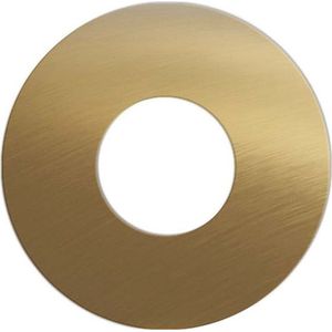 Brauer Gold Edition Overloopring 3cm PVD geborsteld goud