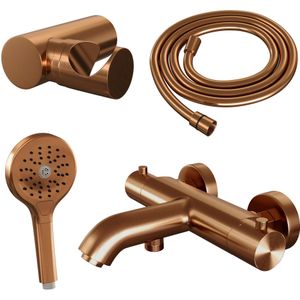 Brauer Copper Edition opbouw baddouche met ronde handdouche koper