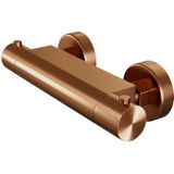 Brauer Copper Edition glijstangset met staafhanddouche koper