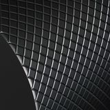 Brauer Black Carving stortdoucheset - hoofddouche 30cm - staafhanddouche - mat zwart