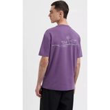 LAW OF THE Sea, Heren, Tops, Paars, Maat: XS