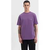 LAW OF THE Sea, Heren, Tops, Paars, Maat: XS