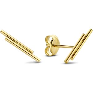 Isabel Bernard - Le Marais - Oorbellen - Goudkleurig - 14 Karaat Goud