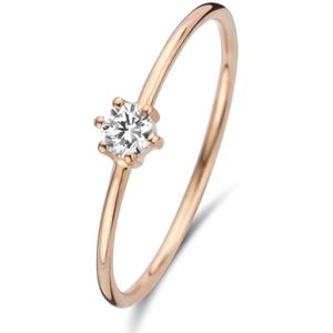 Isabel Bernard - La Concorde Abelle - Dames Ring - Roségoud - 14 Karaat