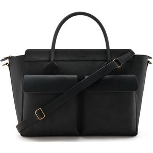 Violet Hamden | Essential Bag | Zwarte  Laptoptas Dames | 31cm | VH25028