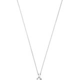Ketting - Witgoud - 14 Karaat - Initialen