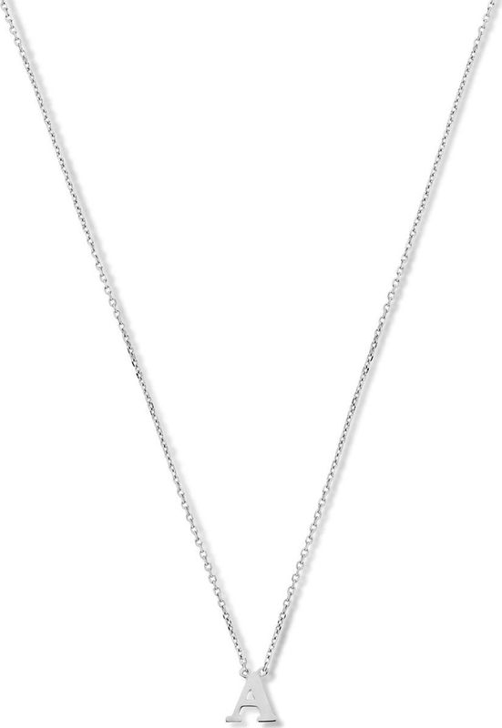 Isabel Bernard - Saint Germain Chloé - Dames - Ketting - Witgoud - 38 - 43 CM