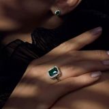 Parte Di Me - Mia Colore Verdi - Ring - Groen - Zilver