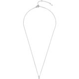 Isabel Bernard - De la Paix Christine - Ketting - 40 - 45 CM - Witgoud met Diamant