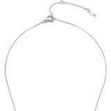 Isabel Bernard - De la Paix Christine - Ketting - 40 - 45 CM - Witgoud met Diamant