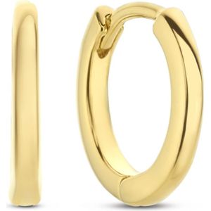 Parte Di Me Santa Maria - Dames Creolen - Goudkleurig - 925 Sterling Zilver