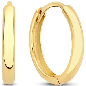 Rivoli - Morgane - Oorringen - Goud - 14-karaat - Elegant Ontwerp