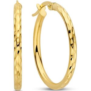 Isabel Bernard - Rivoli Laura - Oorringen - Goud - Diamantgeslepen Details