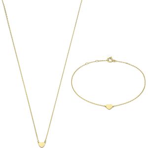 Isabel Bernard Armbanden - Cadeau d'Isabel 585 Gold Geschenkset in gold