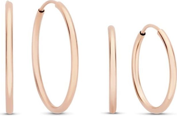 Isabel Bernard - Cadeau d'Isabel - Oorbellen Set - Rosé Goud