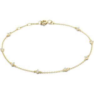 Isabel Bernard - Rivoli Esmée - Armband - Goud - 16.5 - 18 CM