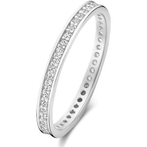 Isabel Bernard - Saint Germain Merle - Ring - 14 Karaat Witgoud - Zirkonia