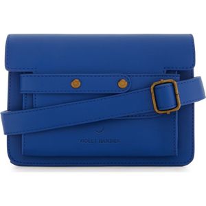 Violet Hamden | Essential Bag | Blauwe  Crossbody Tas Dames | 14cm | VH22031