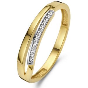 Beloro Jewels Monte Napoleone Dames 9 karaat Ring Goud (48)