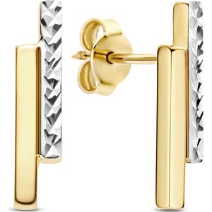 Isabel Bernard - Le Marais Alice - Oorknoppen - Gouden - 14 Karaat Goud