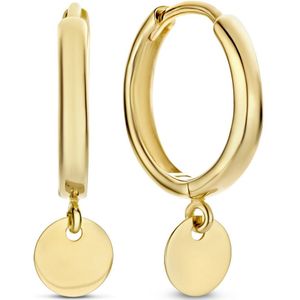 Isabel Bernard - Le Marais Jeanne - Oorringen - Goud - 14 Karaat - Muntbedel