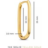 Isabel Bernard - Rivoli Aimée - Oorringen - Goud - 14 Karaat