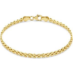 YADOCA Gouden armband voor dames, 3 stuks armbandenset, 18 karaat goud roestvrij staal, armband, gouden damesarmbanden, zilveren armband, dames, Valentijnsdag, voor jou vrouwen
