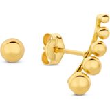 Isabel Bernard - Rivoli Cézanne - Oorknoppen - 14 Karaat Goud